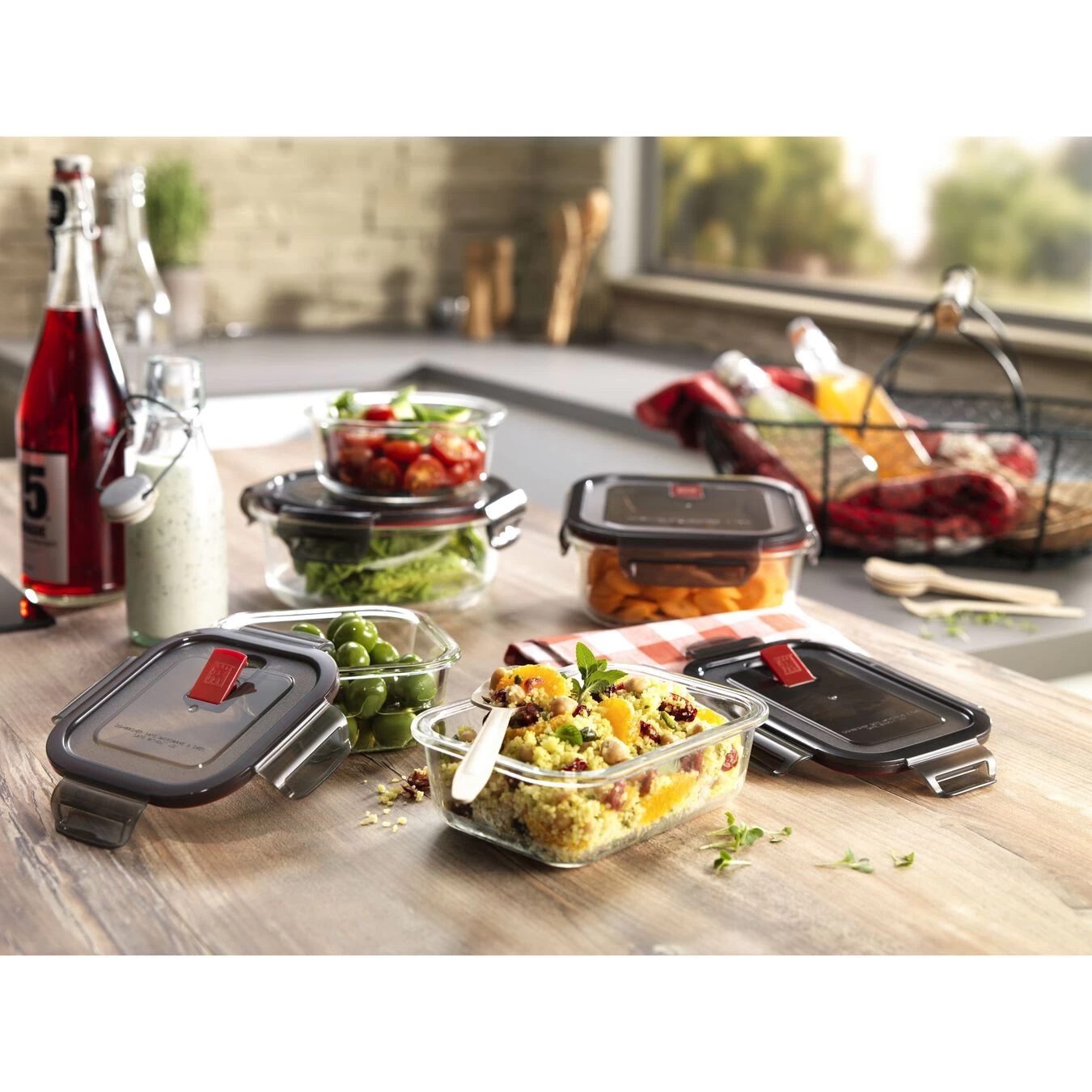 Zwilling Vorratsdose 1,1 L, Borosilikatglas 4 Zwilling Vorratsdose 1,1 L, Borosilikatglas – Bild 2