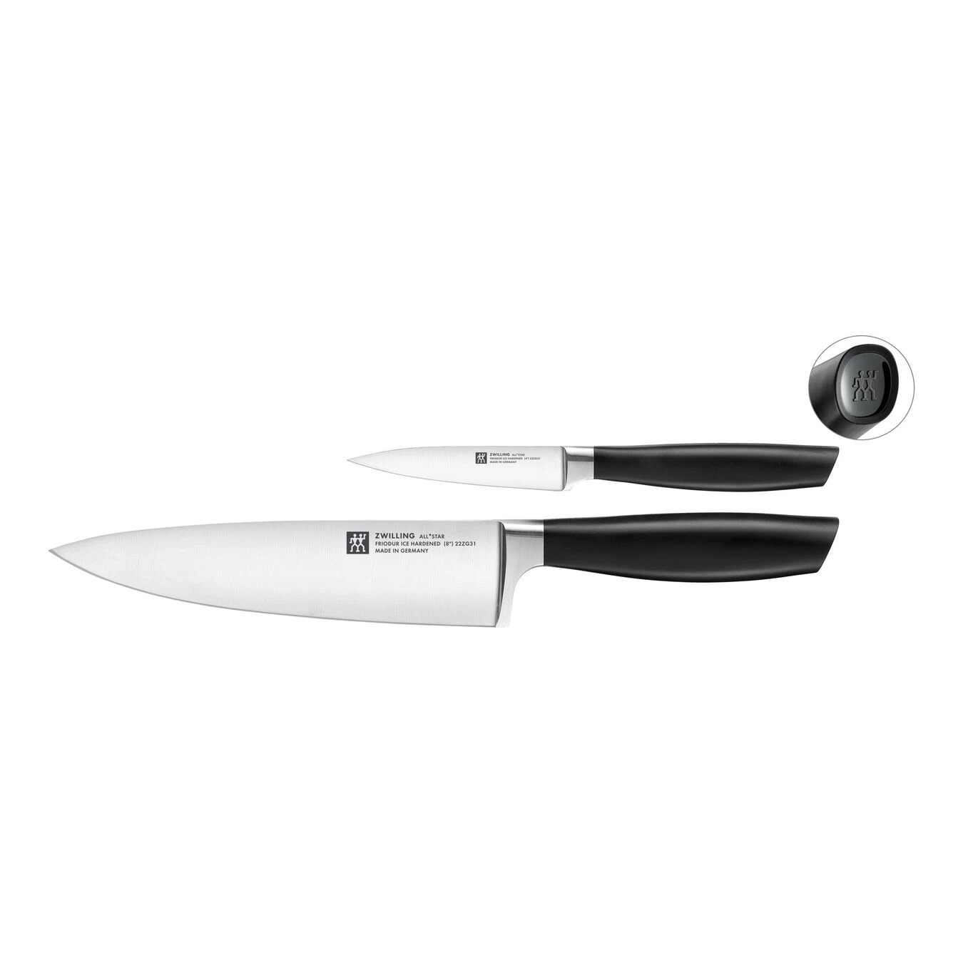 Zwilling Messerset 2-tlg, Schwarz 3 Zwilling Messerset 2-tlg, Schwarz