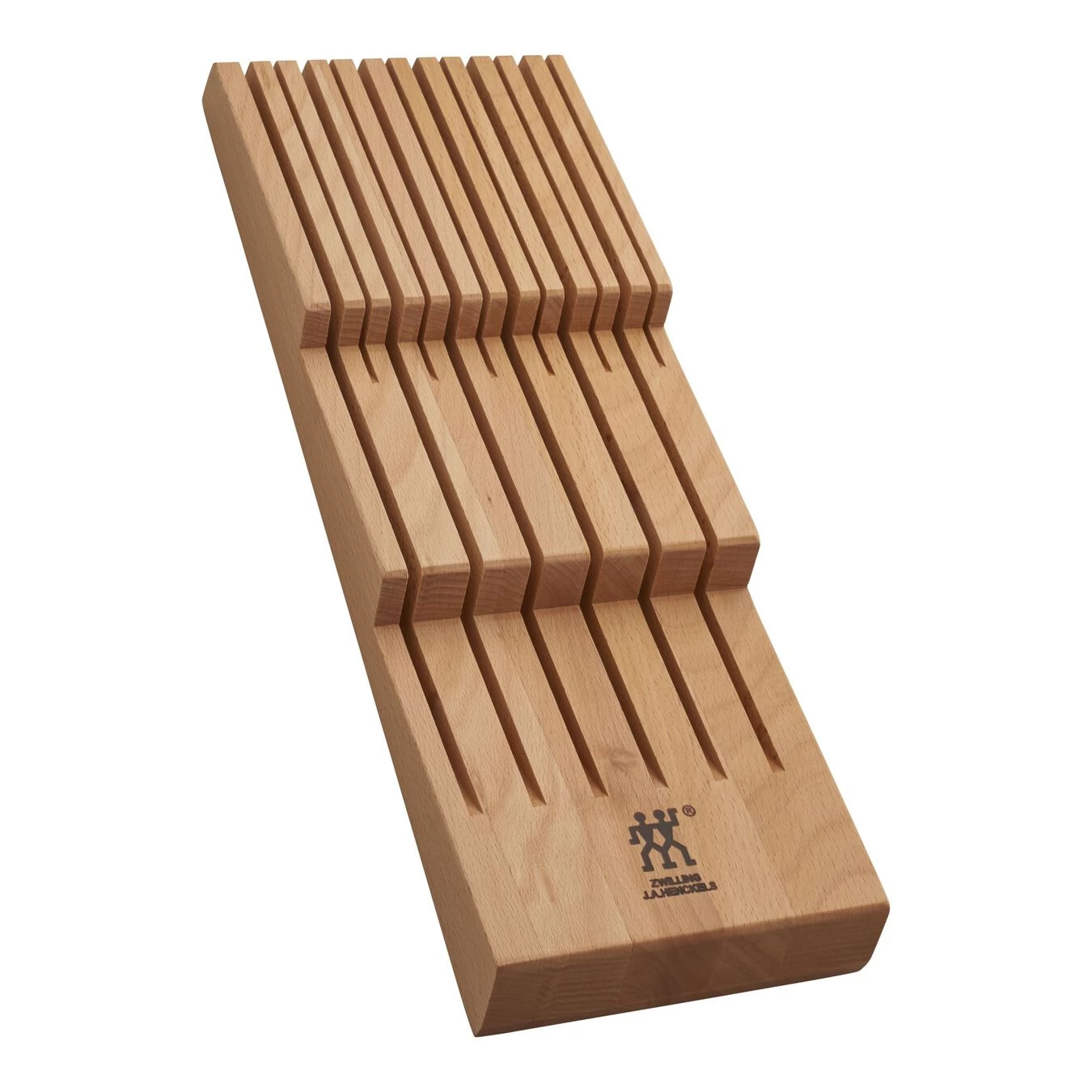 Zwilling Schubladeneinsatz, Bis Zu 12 Messer, Buche 3 Zwilling Schubladeneinsatz, Bis Zu 12 Messer, Buche