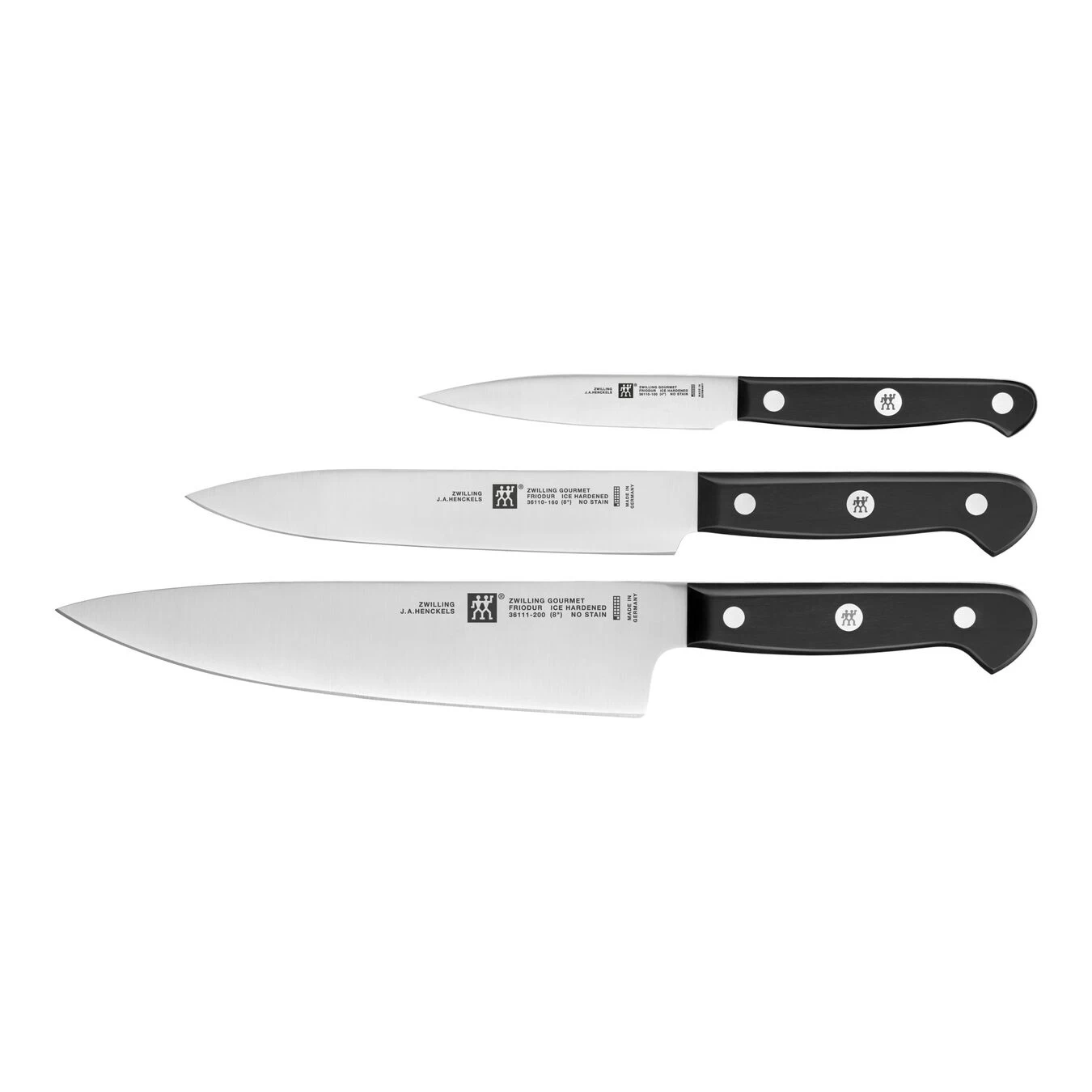 Zwilling Messerset 3-tlg 3 Zwilling Messerset 3-tlg