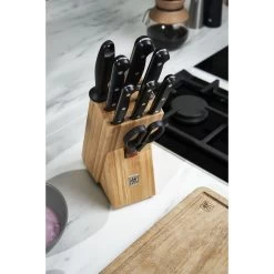 Zwilling Messerblockset 9-tlg, Natur -Zwilling Haushaltsprodukte 424420640