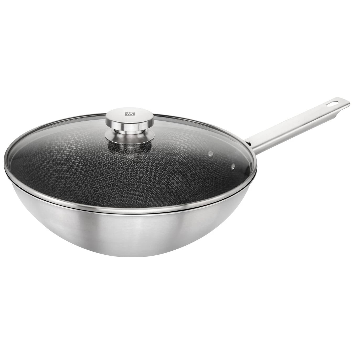 Zwilling Wok 30 Cm, 18/10 Edelstahl 3 Zwilling Wok 30 Cm, 18/10 Edelstahl